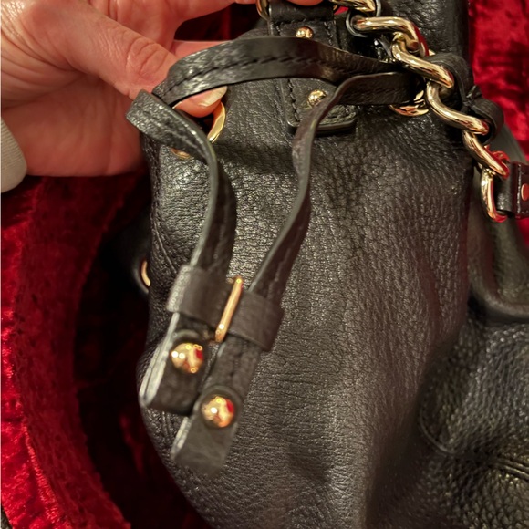 Kate Spade Black Leather Women's Bucket Bag - Picture 6 of 10
